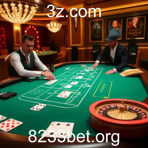 A Emoção do 'Live Casino' no '8233bet': A Experiência Real de Jogar Online